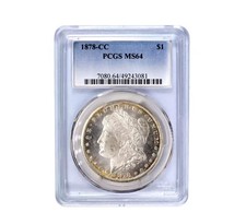 1878-CC Morgan Dollar MS64 PCGS