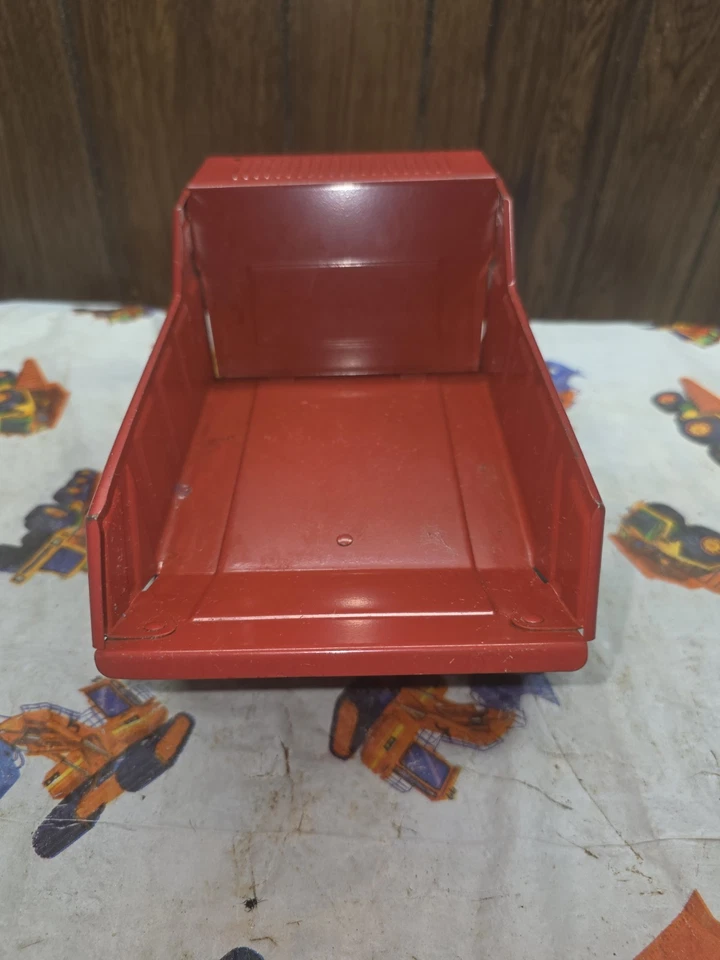 Camión de volteo Buddy L Push-N-Steer años 70 juguete de acero prensado 14 1/2" de largo Foto 4 de 4