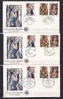 [LG80921] Belgium N°1505/1507FDC Tapestries First Day Cover COB € 15,00 UNG