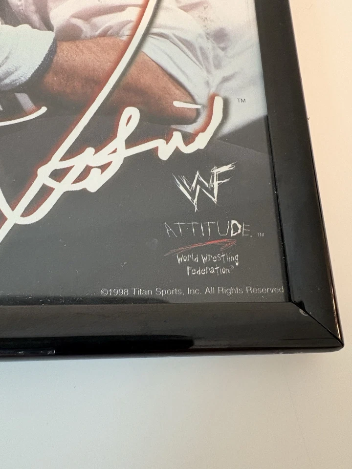 Foto de colección WWF WWE ManKind Mick Foley en marco de 8x10 por Captiva Foto 2 de 4