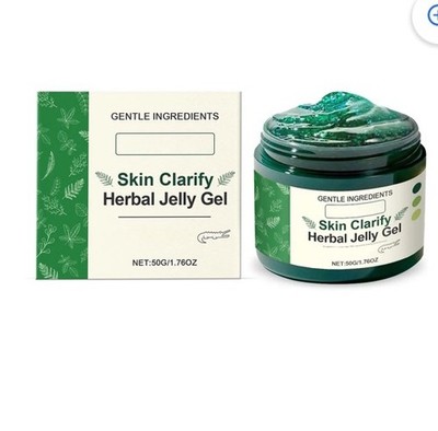 Skin Clear Herbal Jelly Gel for Face Texture Improvement and Blemish Reduction.