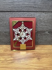 Lenox 2008 Annual GEMMED Snowflake Ornament GEMS NIB