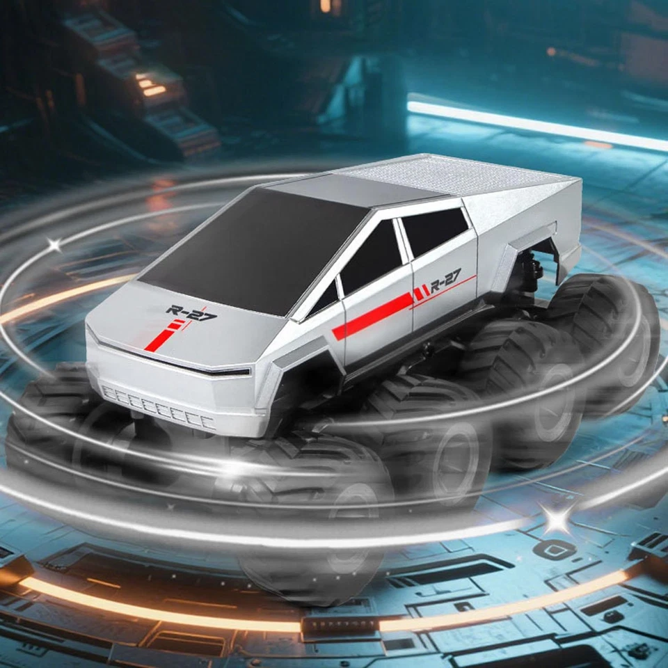 1/18 2.4G RC Pickup Q218 8*8 Amphibious All Terrain Off Road Stunt Vehicle RTR - Image 4 of 4