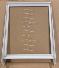 Refrigerator Cantilever Shelf  Tempered Glass in Frame Kenmore Whirlpool Maytag