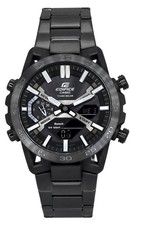 Casio Edifice Black Dial Tough Solar Sports 100M Men's Watch ECB-2000DC-1B