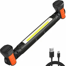 3000LM Work Light Flashlight, 5200mAh Rechargeable Underhood Lighti