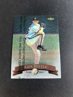 Kirk Rueter 1998 Finest  Card #19 San Francisco Giants