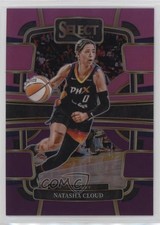 2024 Panini Select WNBA Concourse Pink & Purple Prizm 95/99 Natasha Cloud 7m3