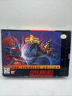 Mighty Morphin Power Rangers: The Fighting Edition SNES CIB Tested Clean!