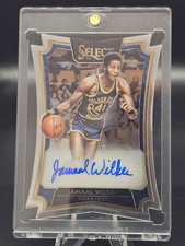 2016-17 Panini Select Die-Cut Auto /99 Jamaal Wilkes #51 Auto HOF 0re5