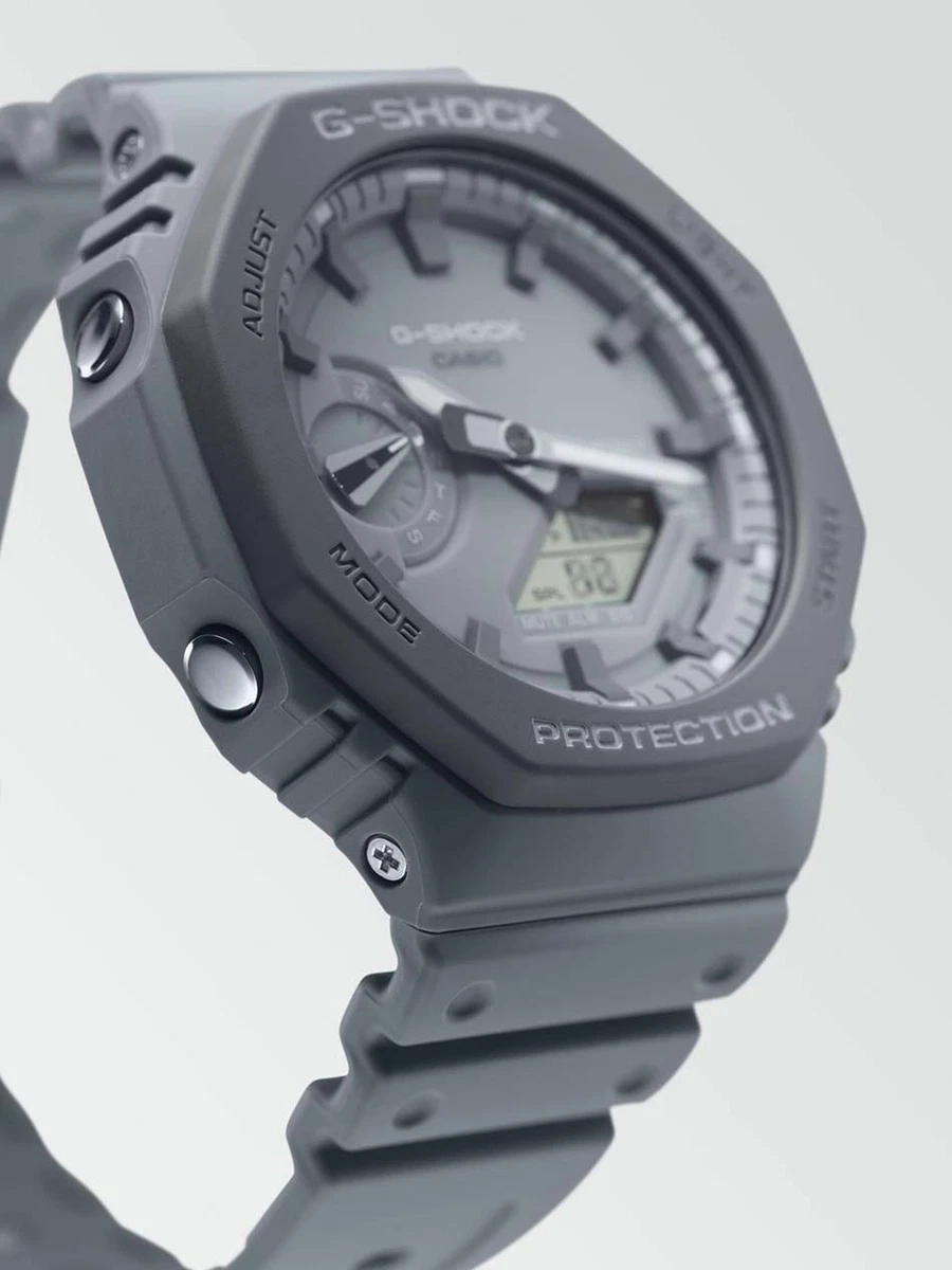 Casio G-Shock GA-2110ET-8AER Reloj Hombre AnaDigi Análogo Digital Gris Ø44mm