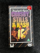 CROSBY, STILLS & NASH – DAYLIGHT AGAIN – VHS Video – 1983