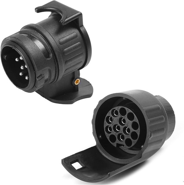 AnhäNger Adapter 13 Auf 7-Polig FüR PKW LKW Caravan-image