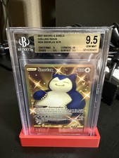Pokémon TCG Chilling Reign Snorlax Gold Secret Rare Card 224/198 Mint Condition