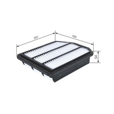 Luftfilter Bosch F026400522 für Kia