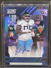2019 Panini Score Football Jurrell Casey Autograph #SI-JC