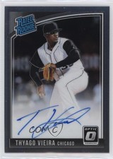 2018 Panini Donruss Optic Rated Rookie Signatures Thyago Vieira #RRS-TV Auto jg5