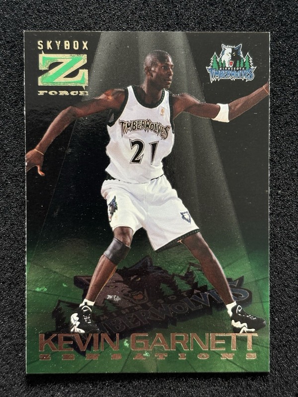 1996-97 Skybox Z Force - Zensations Kevin Garnett #7