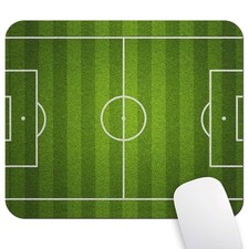 Football Field Design Mouse Pad, Cool Soccer Field Mouse Pads for Office Desk