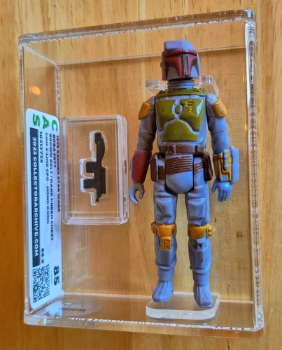 Vintage Star Wars Boba Fett CAS 85 AFA 1979 86.9 loose graded figure NO COA