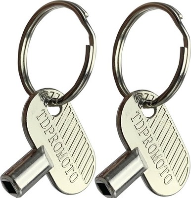 Sprinkler Controller Door Key Timer Lock for Orbit and silvery
