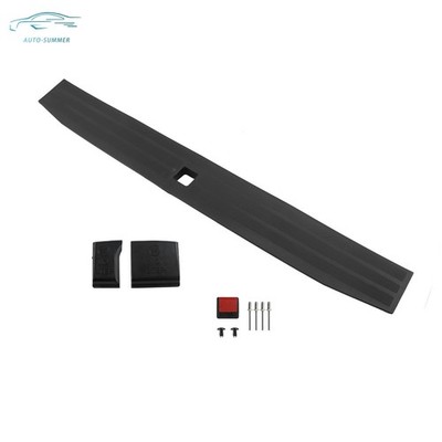 Tailgate Step Pad Top Center Flex Molding Trim Kit For Ford F-150 2021 2022 2023