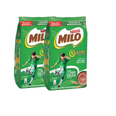 MILO Chocolate Malt Powder Drink  2 Pack 200gm -Fast Shipping