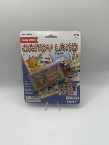 Vintage 2000 Hasbro Candy Land Board Game Keychain