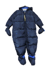 GAP Puffer Snow Jumpsuit Blue Age 6-12 Months DH102 NN 02