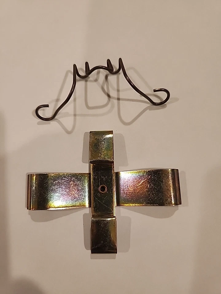 1 lado. Kit de ferragens de freio traseiro Porsche 924 944 montagem genuína 94435295200 - Imagem 2 de 3