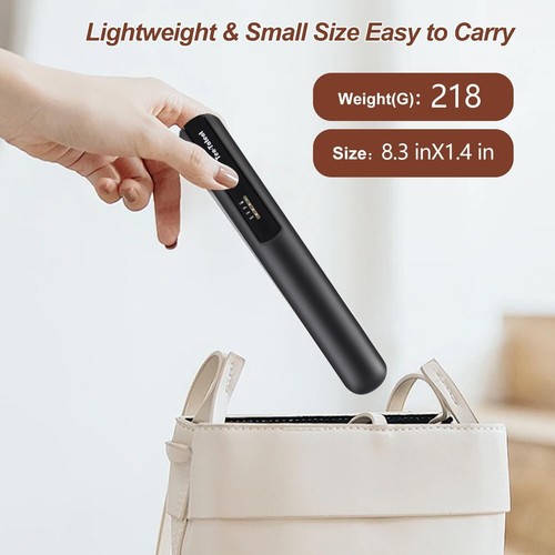 Cordless Hair Straightener & Curler Fast Heating 200°C Travel Mini Curling Iron - Picture 2 of 20