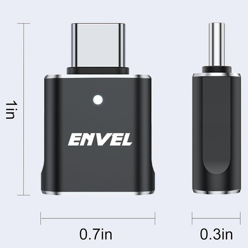 Adaptador ENVOL USB C a USB | Paquete de 4 | Adaptador USB 3.0 a USB C | USB Tipo-C Macho - Imagen 8 de 8