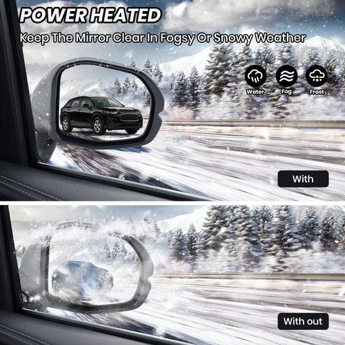 Mirror For Honda HR-V 2023-2025 Right Passenger Side W/Blind Spot Heated 8 Pin - Picture 9 of 18