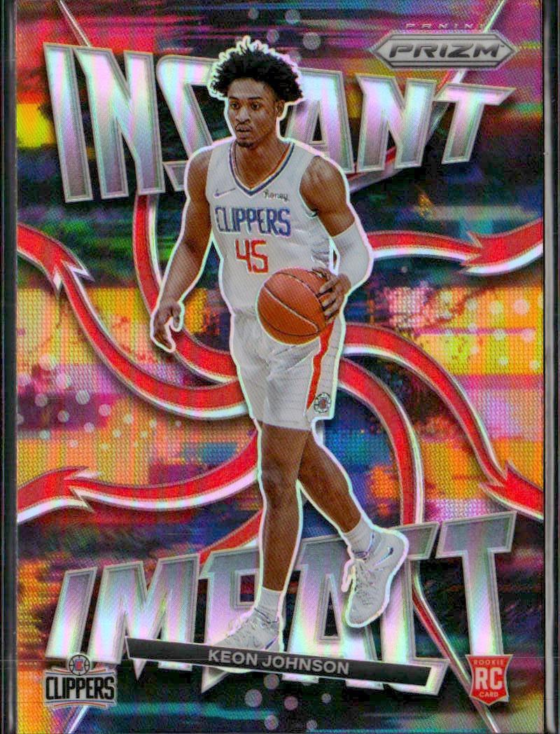 2021-22 Panini Prizm Keon Johnson Instant Impact Prizms Silver #5