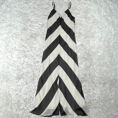 fitted lace wedding dress Black and Gray Chevron Maxi Dress with 3/4 Sleeves main image 1