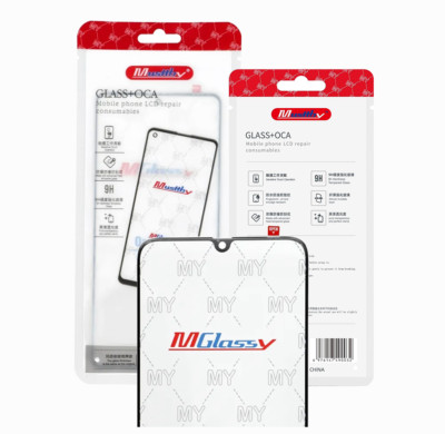 Musttby Premium Frontglas und OCA Kleber für Samsung Galaxy A70 SM-A705