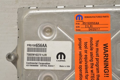 2012 12 Dodge Journey 3.6L PR5150656AA Engine Control Module Unit Ecm A79 016 - Picture 3 of 4