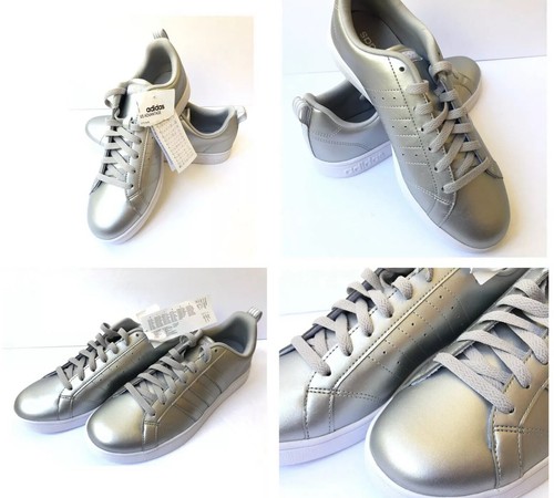 adidas advantage silver