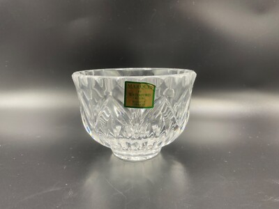 Waterford Marquis Crystal Handcut Saxony Open Sugar Bowl with Sticker MINT