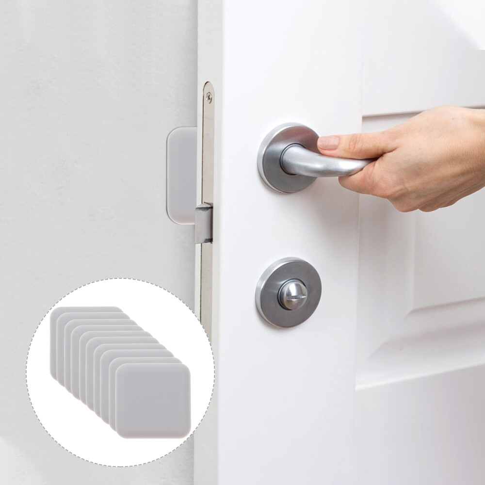10pcs Wall Protector Silicone Door Handle Protector Door Knob Wall