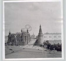 View of The KREMLIN  LENIN-STALIN TOMB in MOSCOW, Russia. 1956 Press Photo