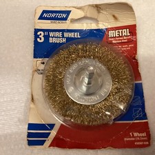 three Wire Wheel Brush Norton For Metal