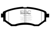 EBC Brakes DP21583 Greenstuff 2000 Serie Sport BremsbeläGe, GrüN