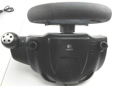 LOGITECH DRIVING FORCE Pro GT E-UJ11 Steering Wheel Shifter & Pedals PC PS2  PS3 $65.00 - PicClick