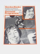 1973 Gordon Banks Testimonial**STOKE CITY v MANCHESTER UNITED**12th December  73