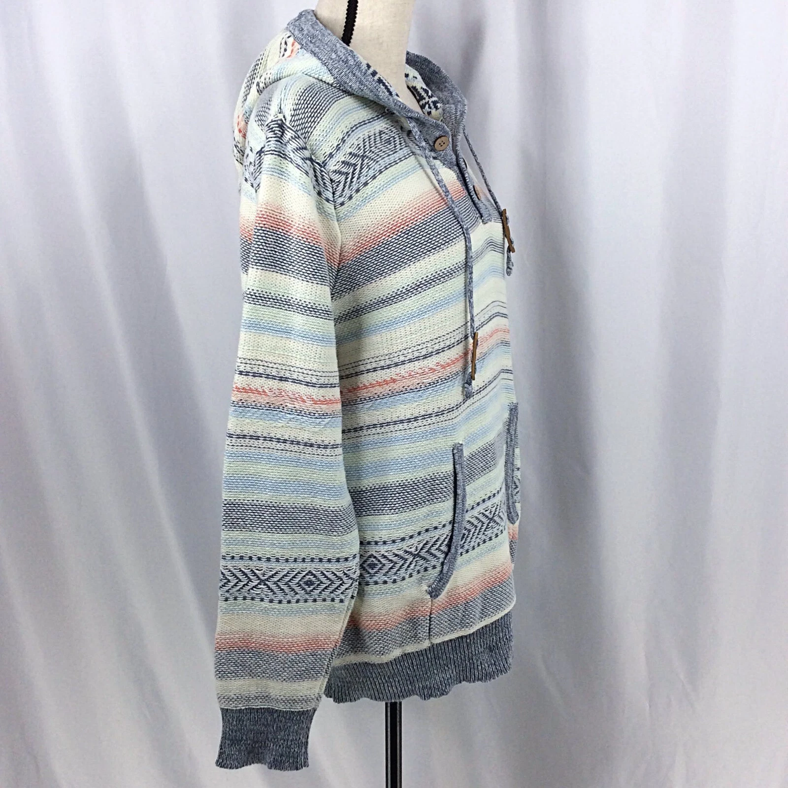 VETEMENTS STS Ranchwear donna Skye pullover felpa con cappuccio taglia XL STS2114XXS $145