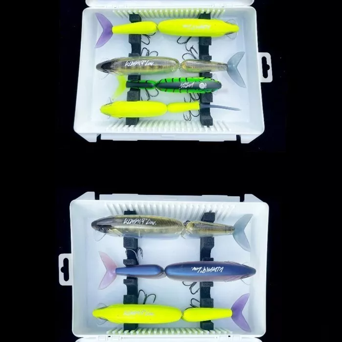 DRT クラッシュ9 Gボックス　Gガード　V-Tail GO FISHING】 ・G-BOX (ブラック) サイズ:255mm x 190mm x 60mm