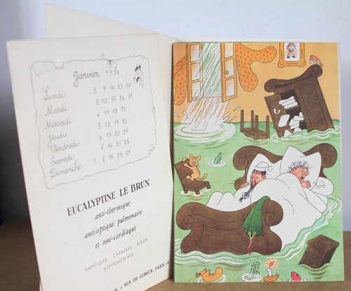 Kalender Werbeportfolio Wie man sich in 12 Bildern von Dubout verwöhnt - Bild 4 von 8