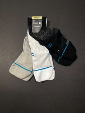 NWT Stance Freshtek Performance Cushion Sock - Crew Height - Small - 3 Pack