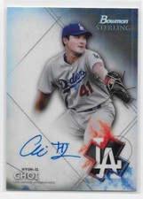 2021 BOWMAN STERLING PROSPECT AUTOGRAPH Hyun-Il Choi #BSPAHC